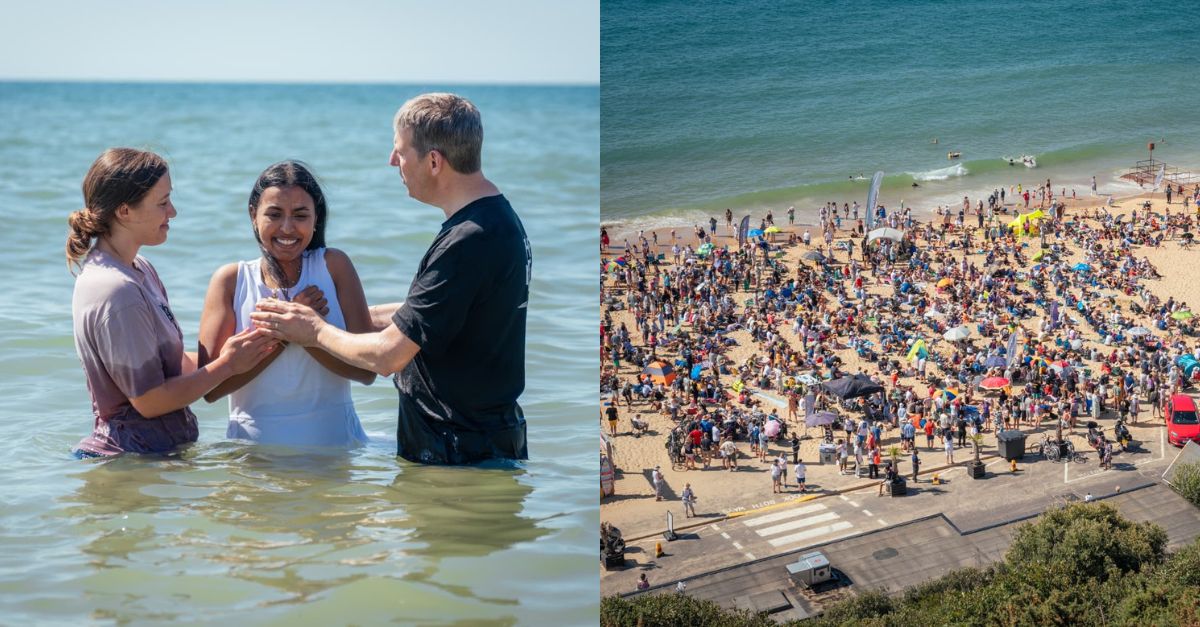 Large Baptism in Great Britain Indicates Increase of 'Quiet Revival' Nationwide