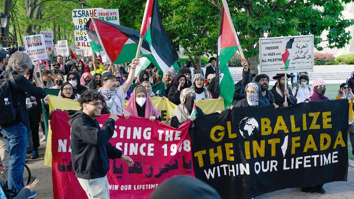 Lawmaker states that some individuals interpret the phrase 'Globalize the Intifada' in a literal sense