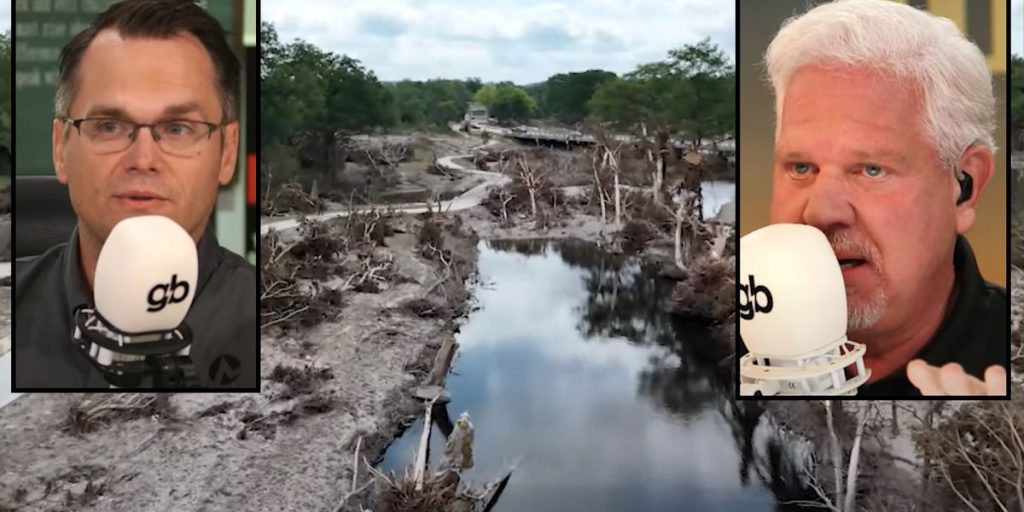 Leader of Glenn Beck's disaster relief charity counteracts Democratic criticism of Trump's handling of Texas floods.