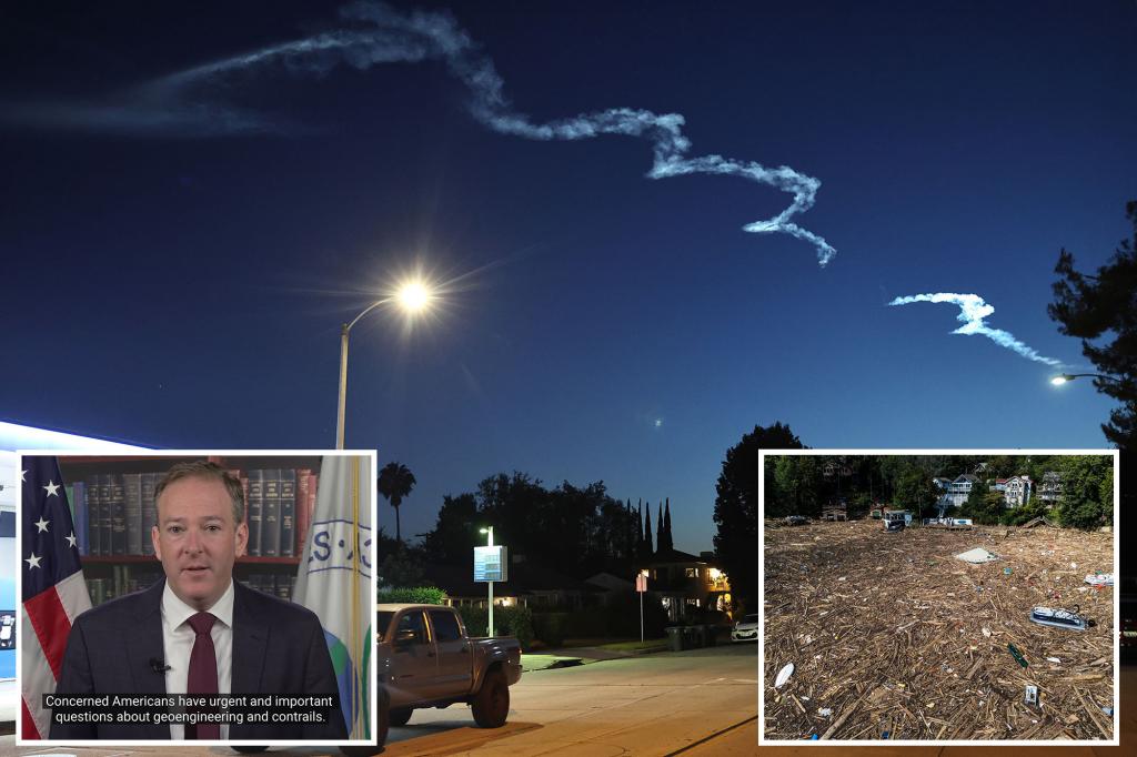 Lee Zeldin shares facts to refute claims that 'chemtrails' change weather patterns