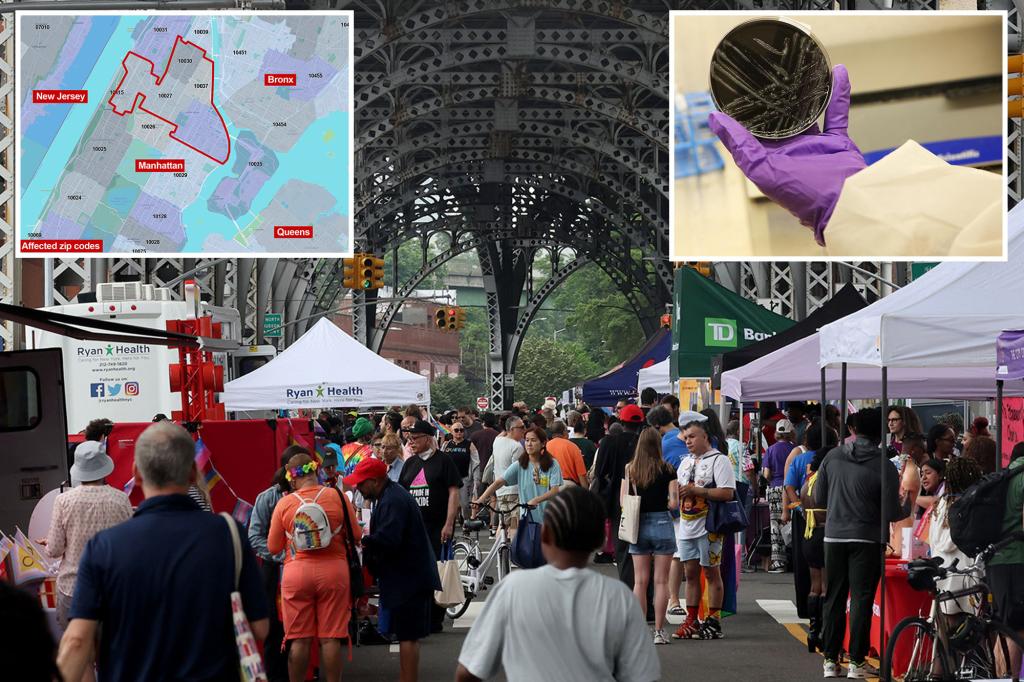 Legionnaires' disease outbreak in Harlem results in one death and 22 illnesses as health officials express concern