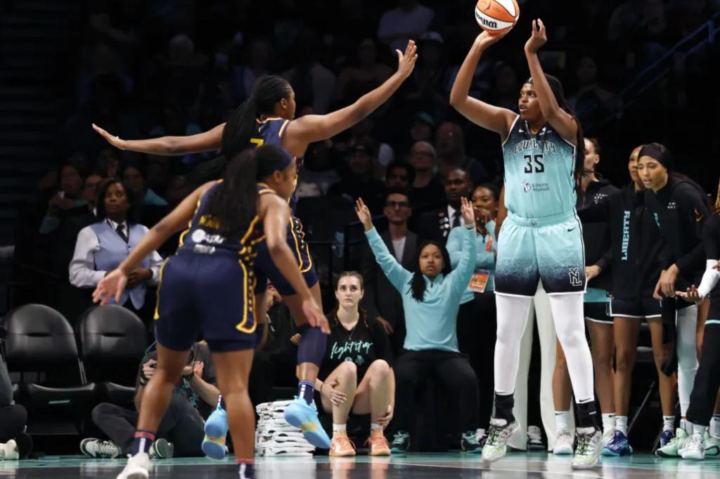 Liberty defeat Fever without Caitlin Clark due to Jonquel Jones' performance