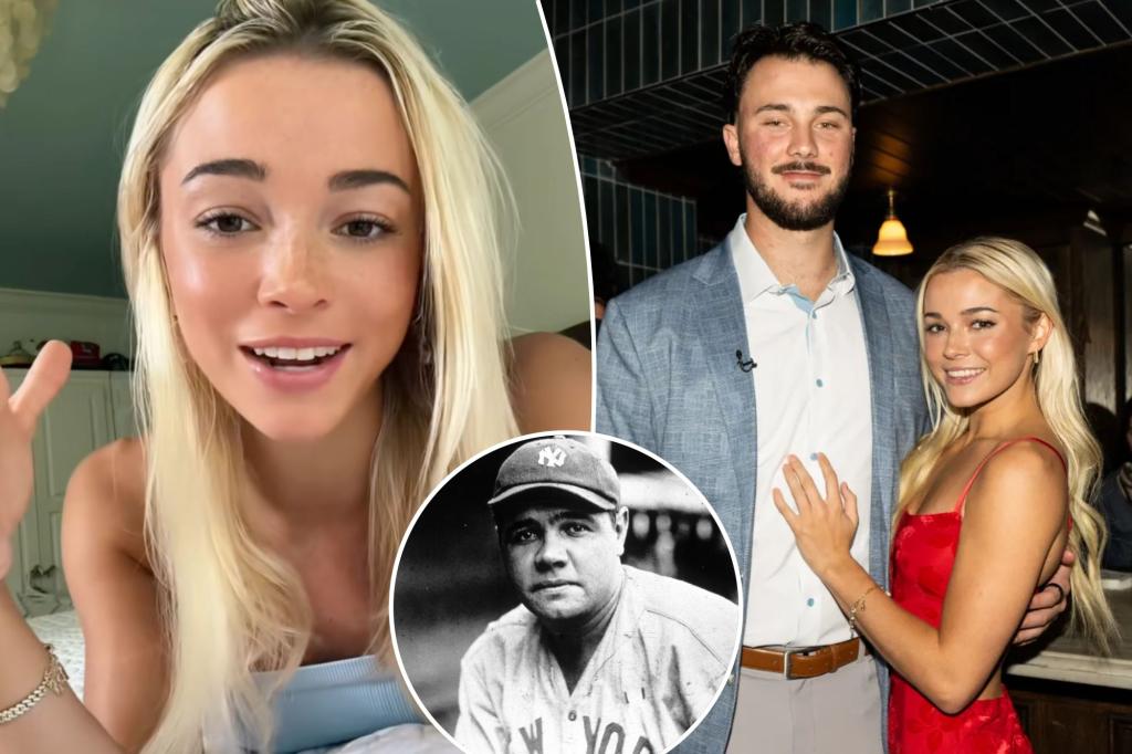 Livvy Dunne shares that she was not allowed to buy Babe Ruth's $1.6 million apartment in New York City.