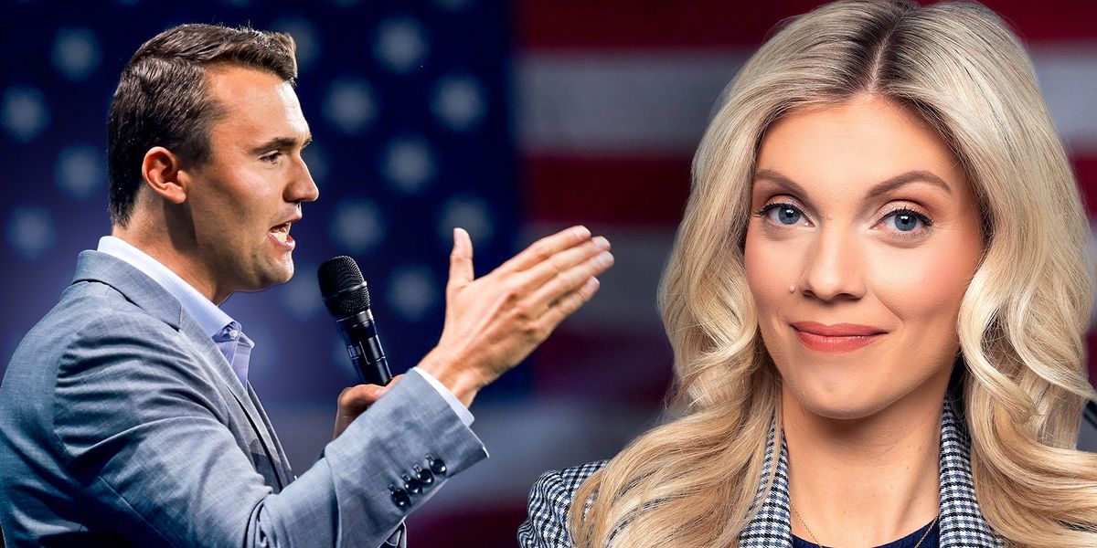 Liz Wheeler informs Charlie Kirk that Bondi's mishandling of the Epstein case tarnishes Trump's legacy.