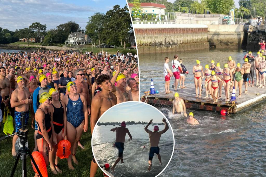 Long Island swimmers prepare to make an impact in the fight against cancer for the 'Swim Across America' event.