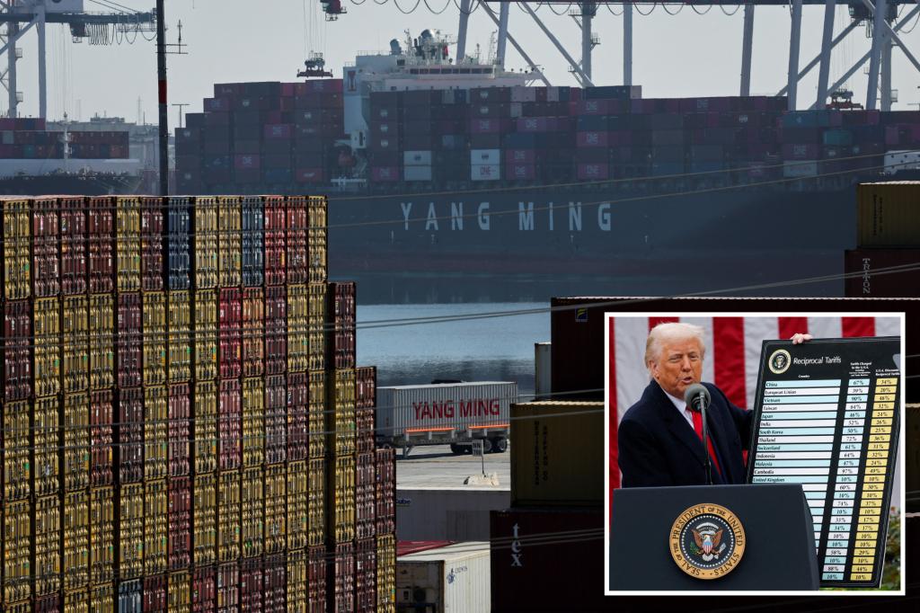 Los Angeles port experiences unprecedented container traffic as tariff deadlines approach