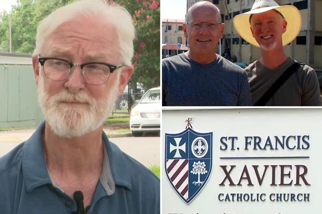 Louisiana music teacher at a Catholic school let go after a parent found his late husband's obituary.