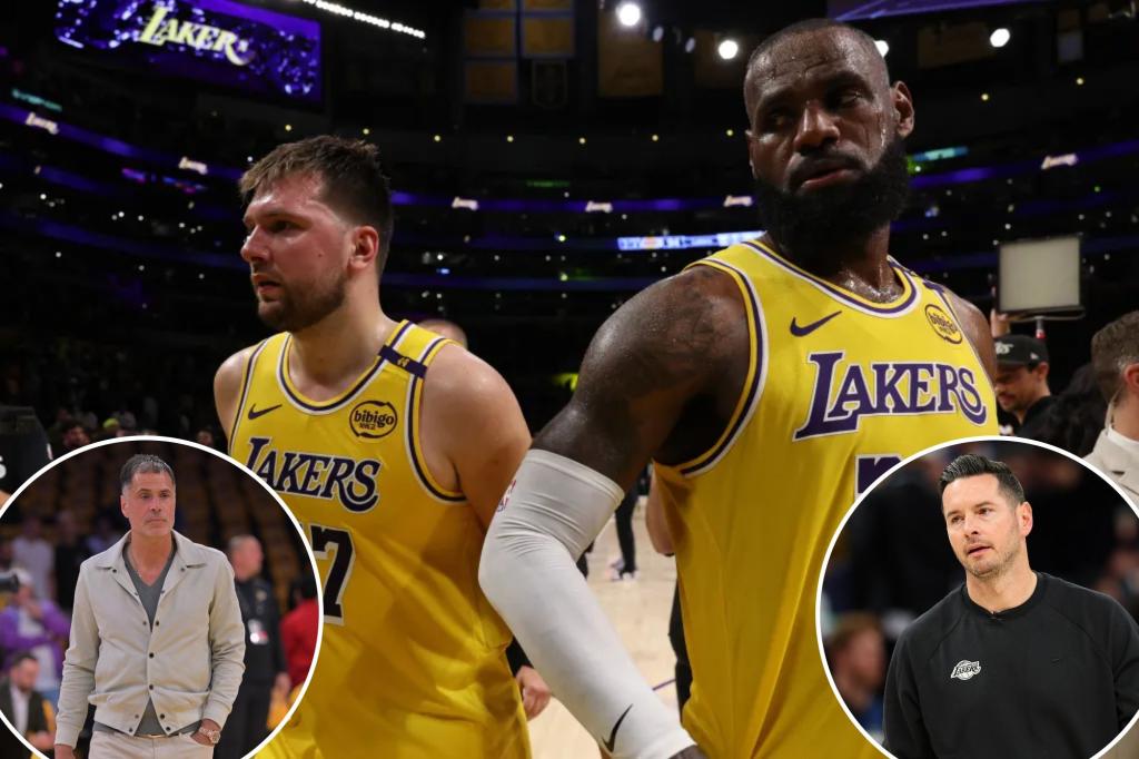 Luka Doncic’s dinner with the Lakers increased tension with LeBron James.