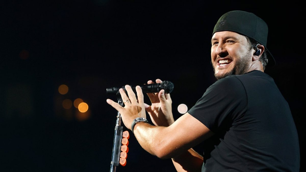 Luke Bryan humorously comments on the Coldplay Kiss Cam CEO incident that went viral.