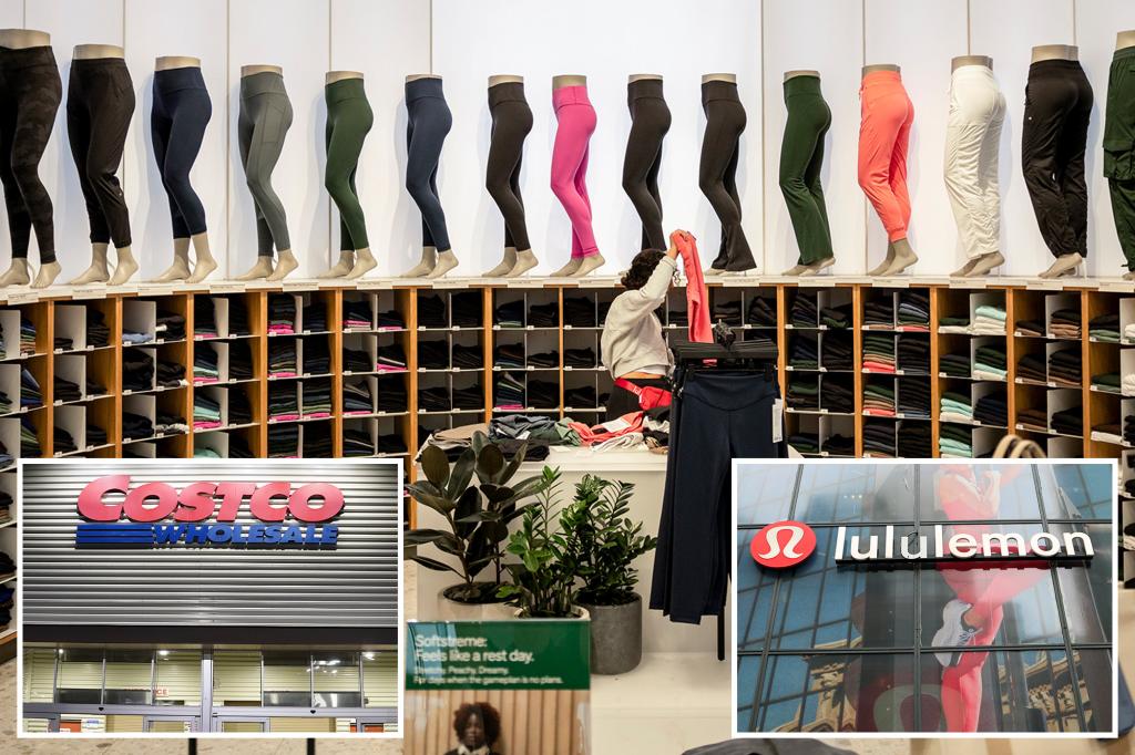 Lululemon files lawsuit against Costco for selling similar versions of $128 pants.