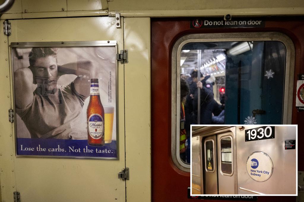 MTA ends prohibition on alcohol advertisements, shifting from activist position in urgent need for funding
