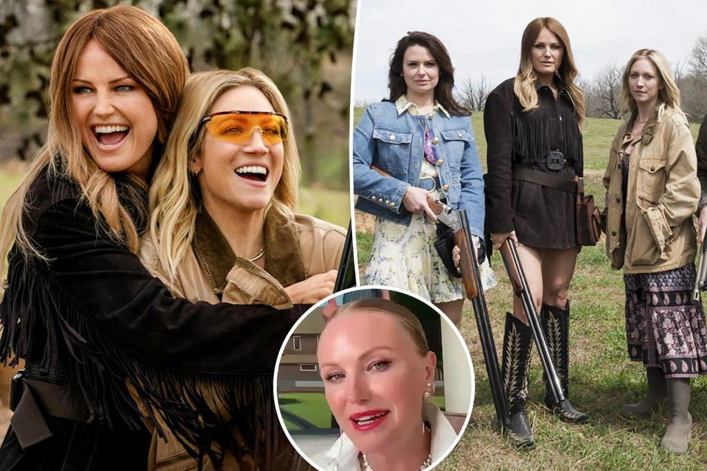 Malin Akerman discusses intense scenes with Brittany Snow in 'Hunting Wives': video