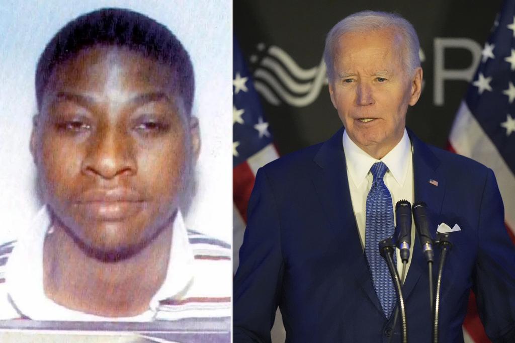 Man found guilty in the 1999 murder of an 8-year-old boy and his mother is released under Biden's clemency directive.