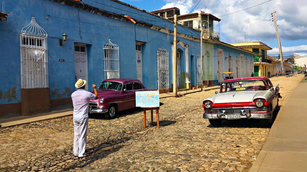 Man journeys to various countries from Indonesia to Iraq using his unique dart technique.