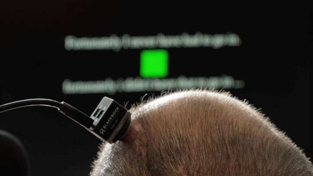 Man with paralysis communicates and sings using AI brain-computer technology