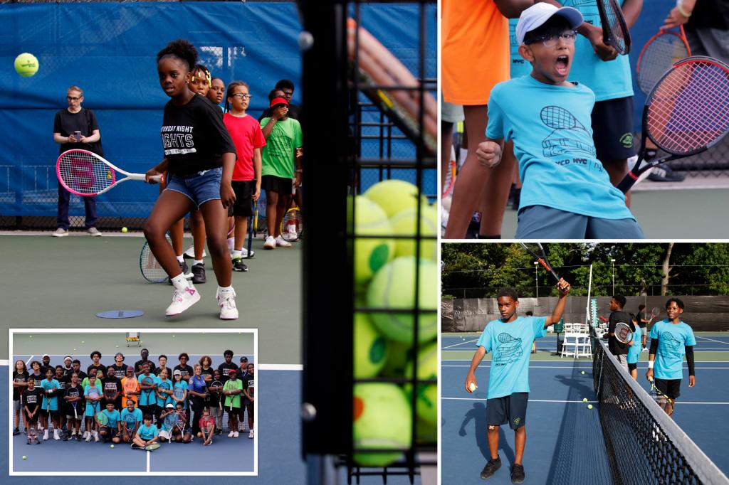 Many children flock to tennis in the Bronx through a program that keeps them safe and engaged.