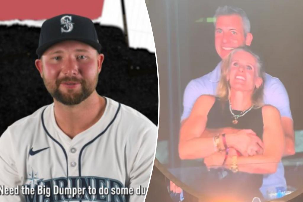 Mariners provide 'Big Dumper' support as Coldplay kiss cam controversy goes viral