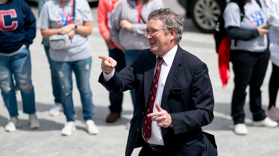 Massie vows Trump's threats to primary him will 'backfire tremendously'