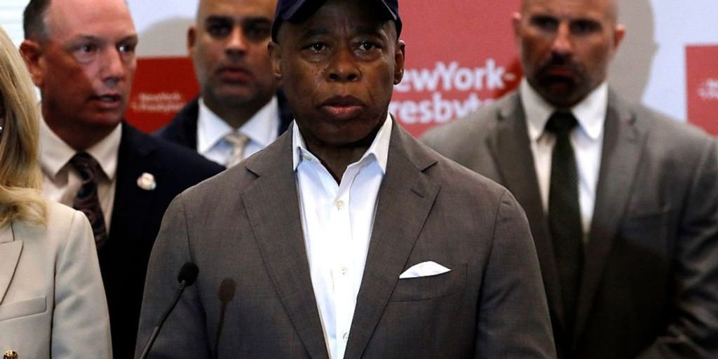 Mayor Adams explains how the Manhattan shooter failed to hit his target and ended up dead on the wrong floor.