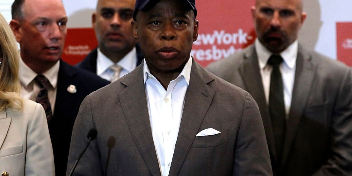 Mayor Adams explains how the Manhattan shooter failed to hit his target and ended up dead on the wrong floor.