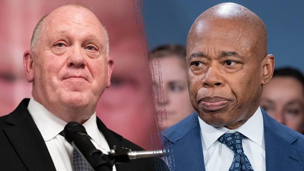 Mayor Eric Adams addresses the shooting of a CBP officer in New York City