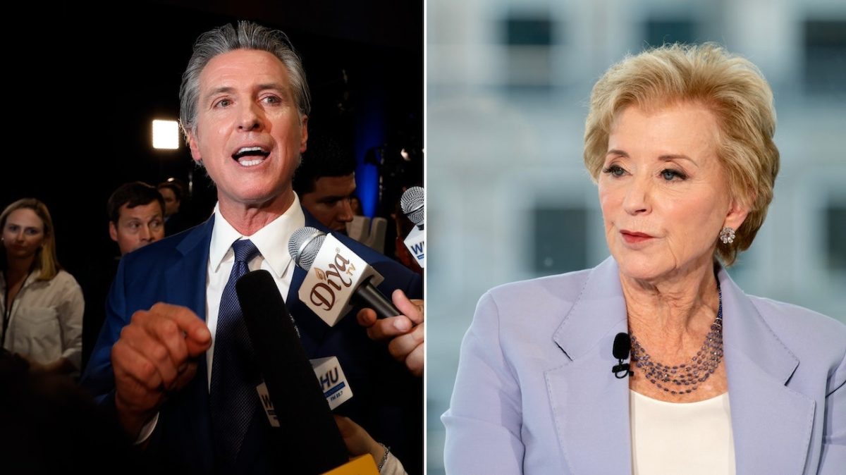 McMahon addresses Newsom's criticism of the Title IX ruling on trans athletes