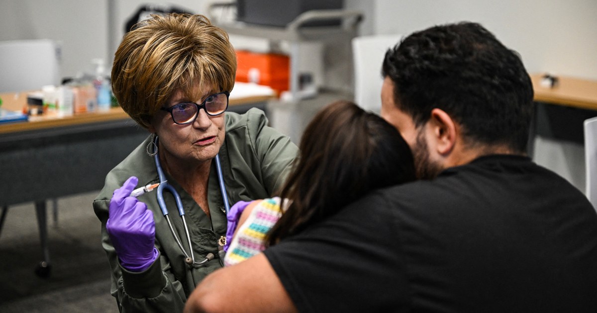 Measles cases hit the highest level since the disease was eradicated in the U.S. in 2000.