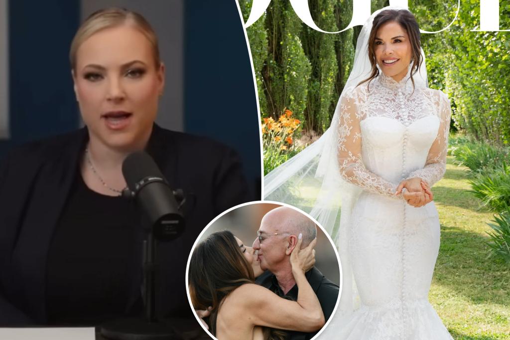 Meghan McCain describes Lauren Sánchez and Jeff Bezos' $50 million wedding as a 'waste of money' and 'tacky'