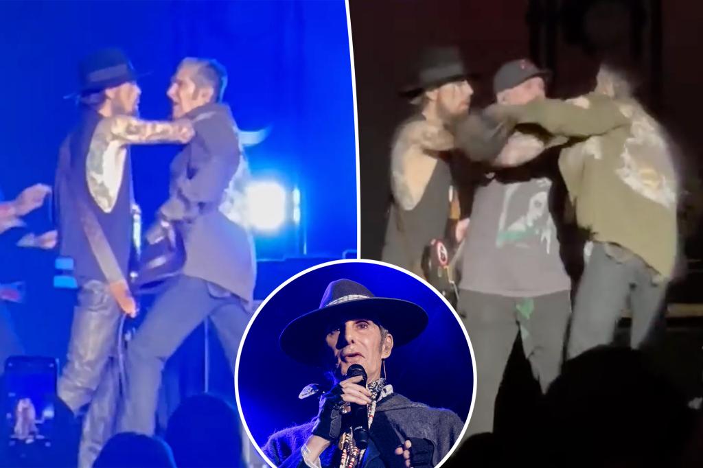 Members of Jane's Addiction take legal action against frontman Perry Farrell following on-stage altercation, who retaliates with his own lawsuit shortly after.