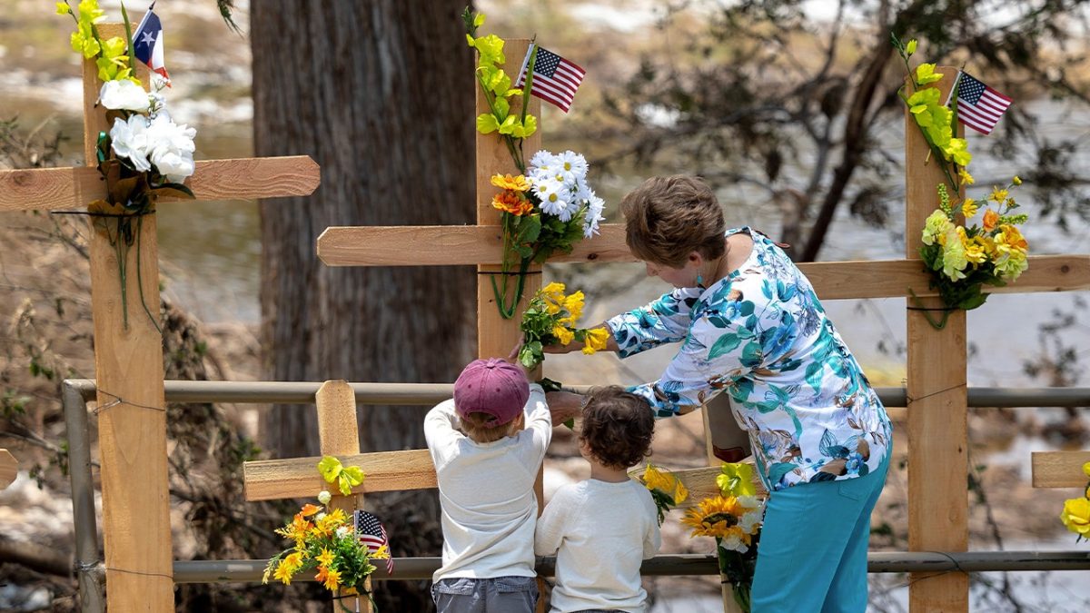 Mental health professionals assist Texas flood survivors in dealing with trauma and grief.