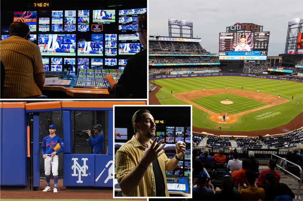 Mets production team is introducing filmmaking techniques to the baseball field