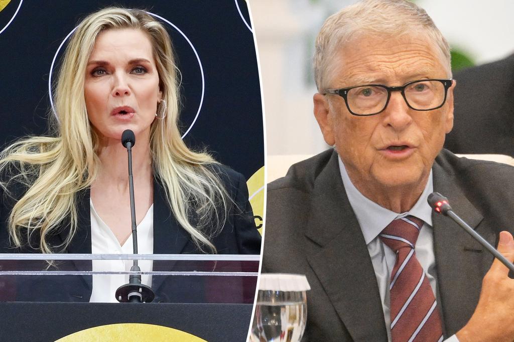 Michelle Pfeiffer criticizes 'very concerning' food technology approved by the FDA that was once supported by Bill Gates