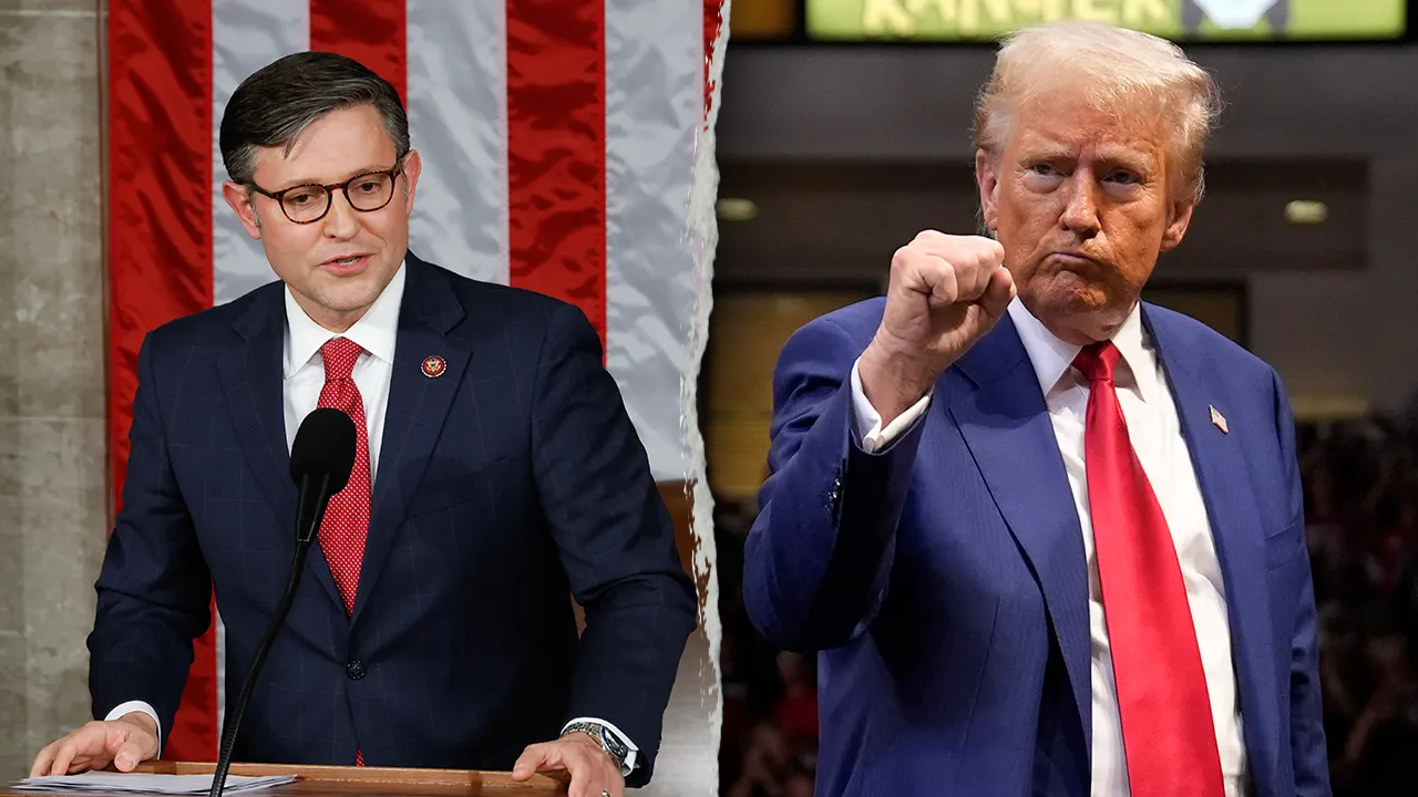 Mike Johnson commends the Trump administration for working together on an important bill.