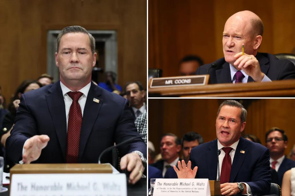 Mike Waltz faces 'Signalgate' at UN confirmation hearing