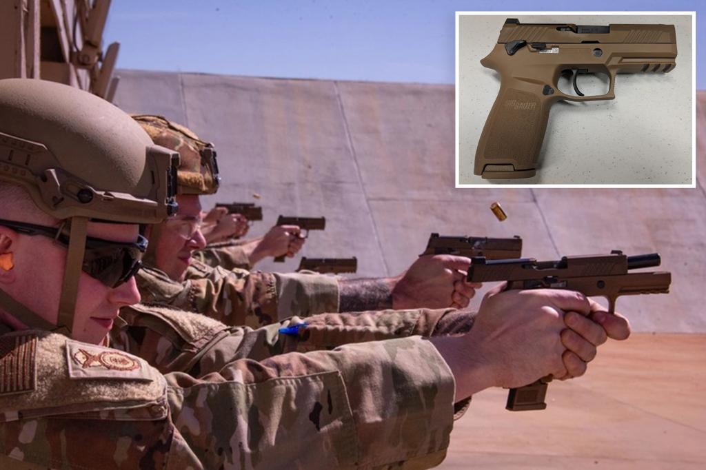 Military investigates Sig M18 pistol after reports it discharged on its own and resulted in the death of an Air Force guard