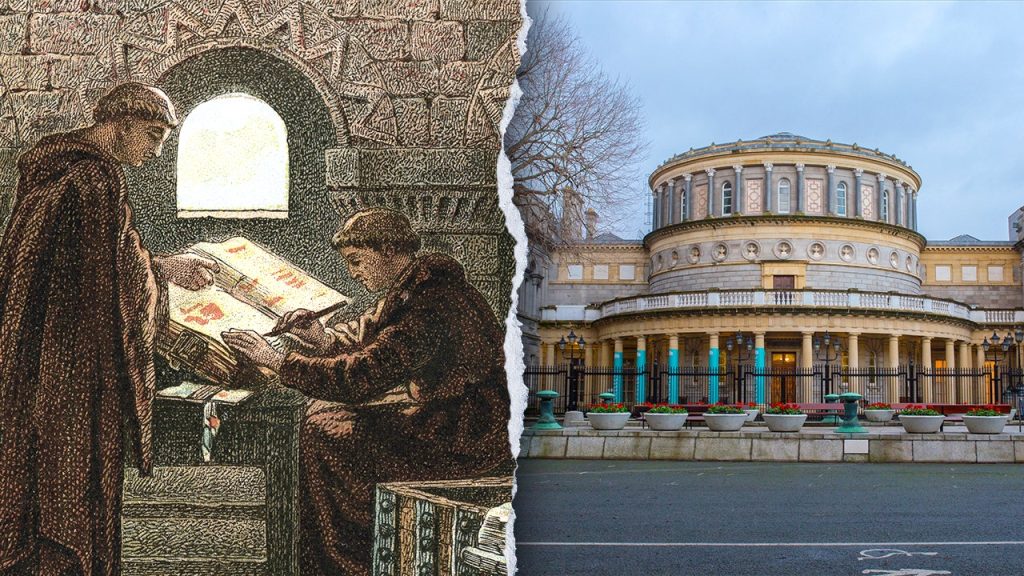 Monk from the Middle Ages writes about hangovers, weather, and Vikings showcased in Ireland