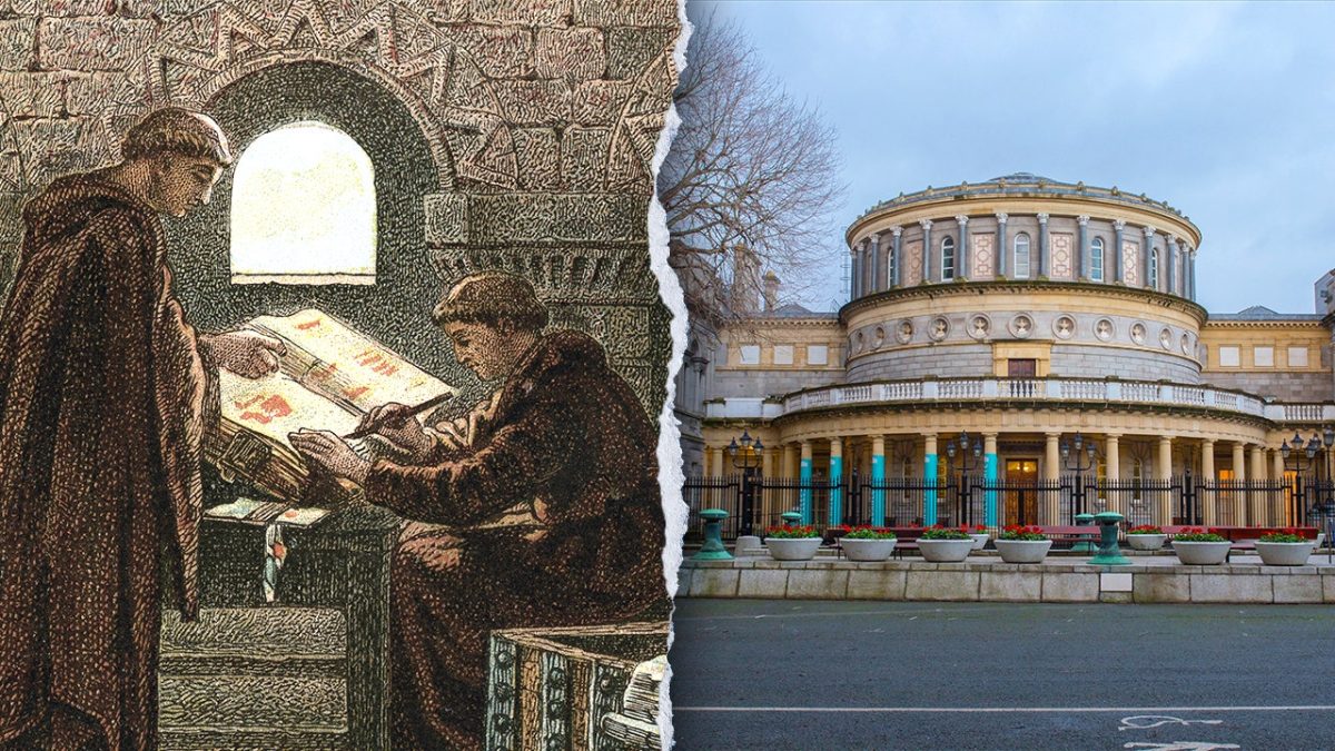 Monk from the Middle Ages writes about hangovers, weather, and Vikings showcased in Ireland