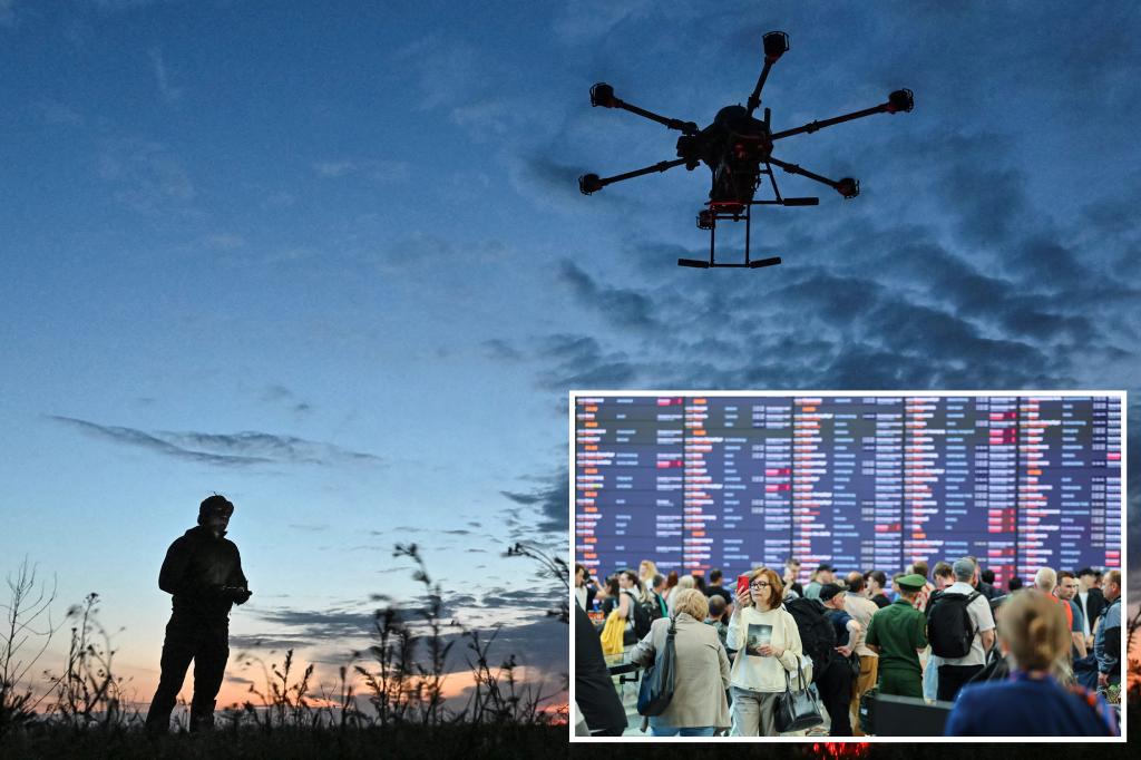 Moscow airports closed after Ukraine launches over 230 drones