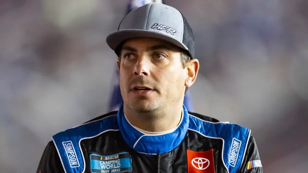 NASCAR driver Stewart Friesen is hurt following a frightening crash at the dirt track.
