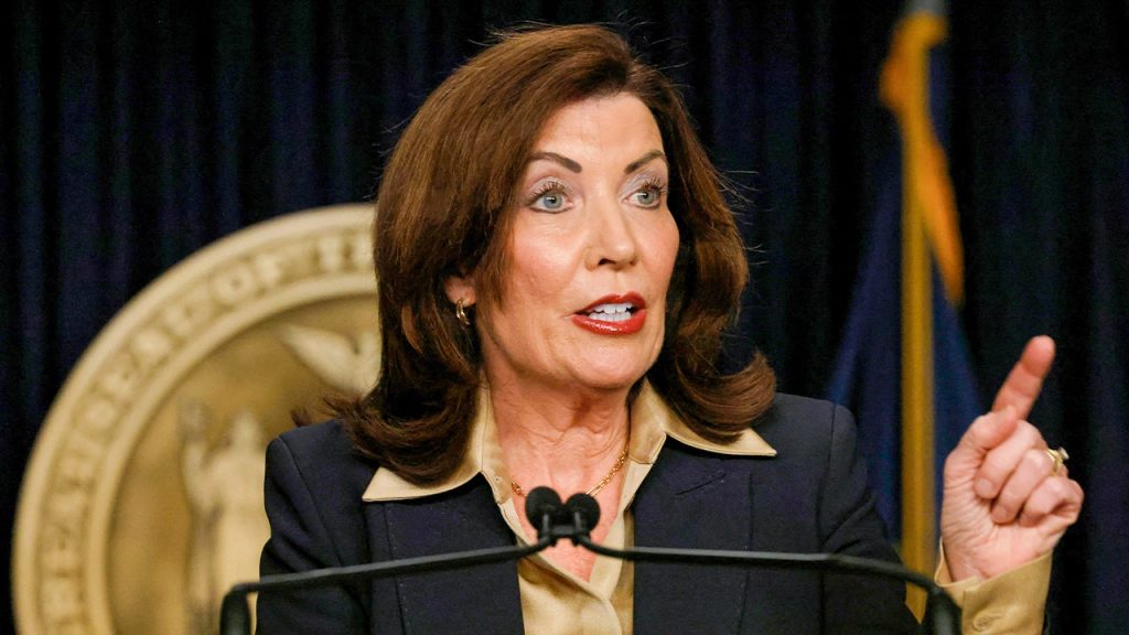 NY Governor Hochul collects $12M as she faces polling difficulties for her 2026 re-election.