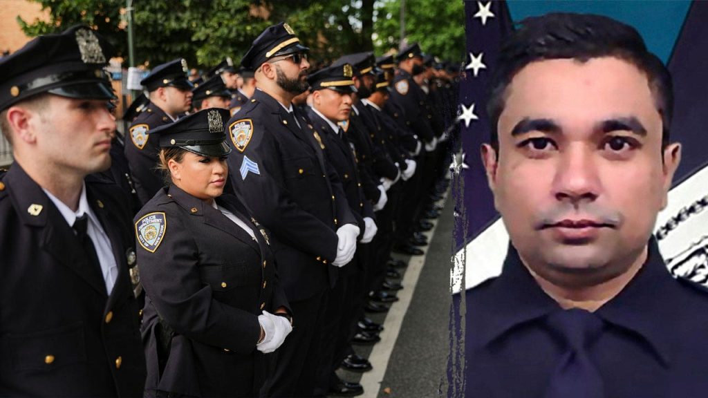 NYPD officer Didarul Islam remembered at funeral following Manhattan shooting