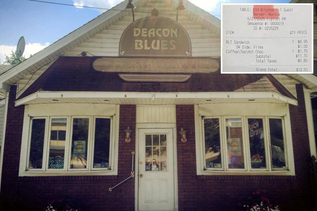 New York eatery leaves rude message on check for group of senior friends