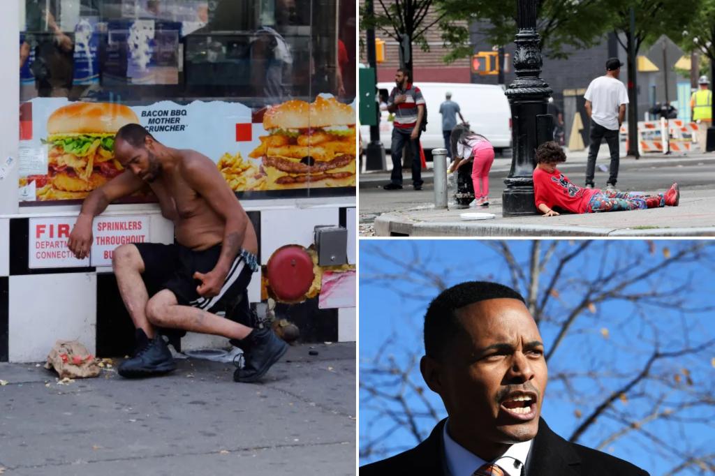 Normal operations continue at the filthy, drug-ridden "Broadway of the Bronx": "It's the worst I've ever seen."