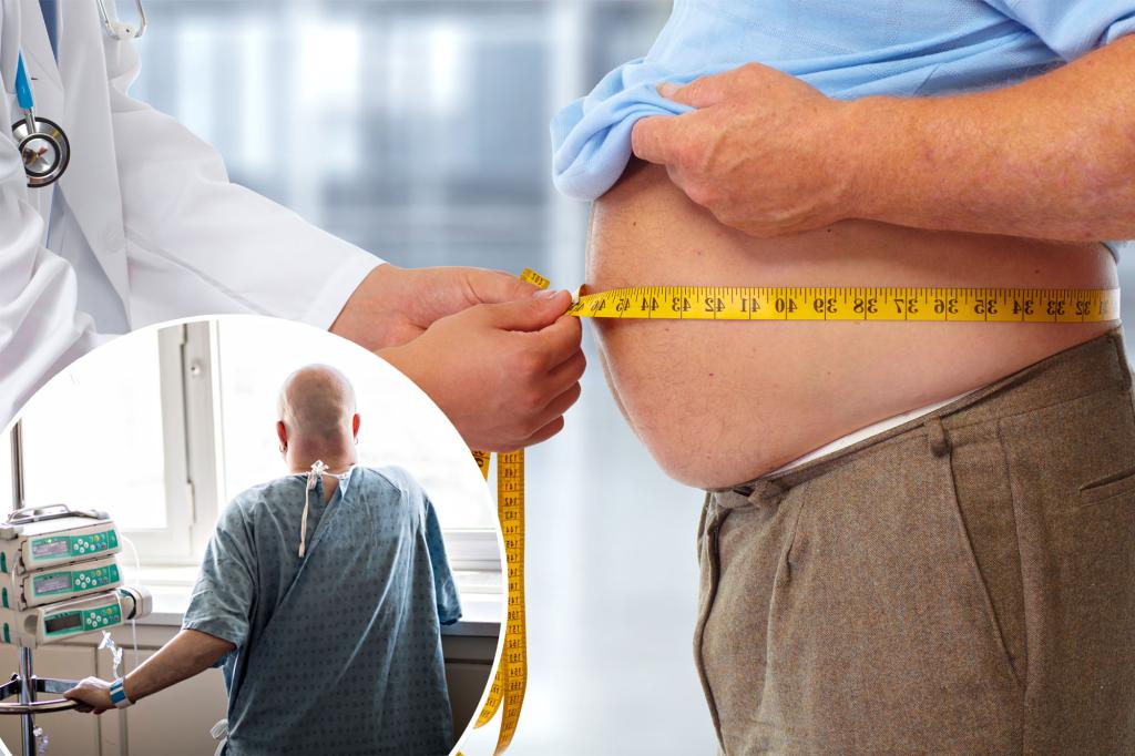 Obesity-related cancer deaths have increased threefold over the past two decades, according to research.