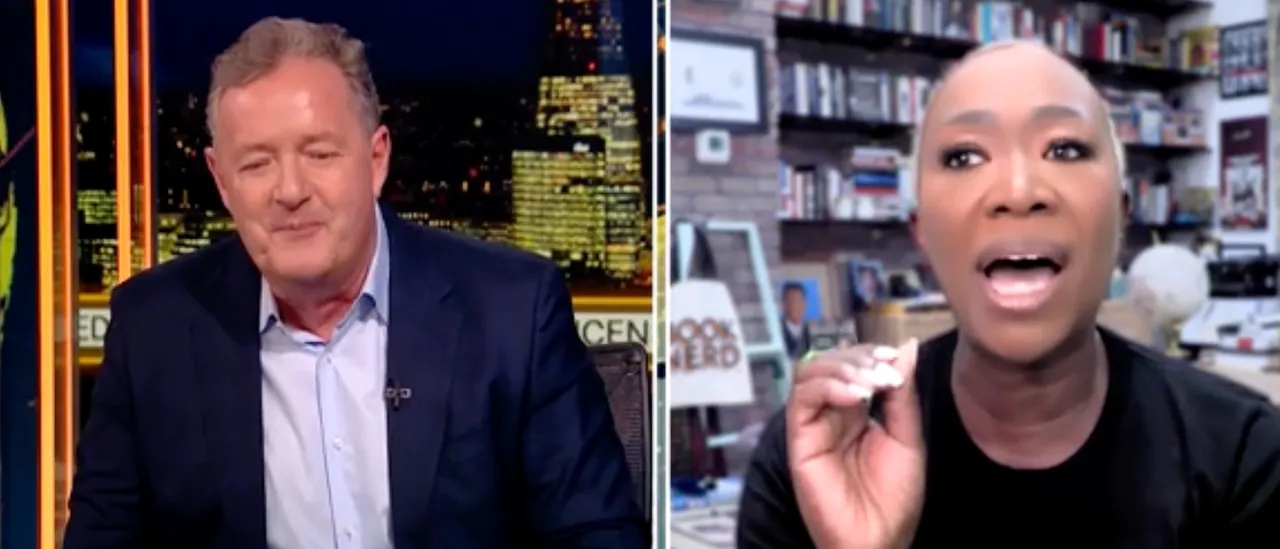 Observe Joy Reid’s career unfold as Piers Morgan challenges her on her history of addressing race issues.