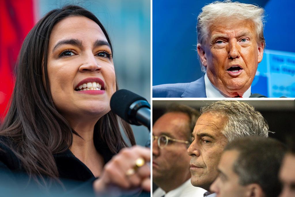 Ocasio-Cortez criticized for ‘harmful’ Trump, Jeffrey Epstein post: ‘Take legal action against AOC until she’s broke’
