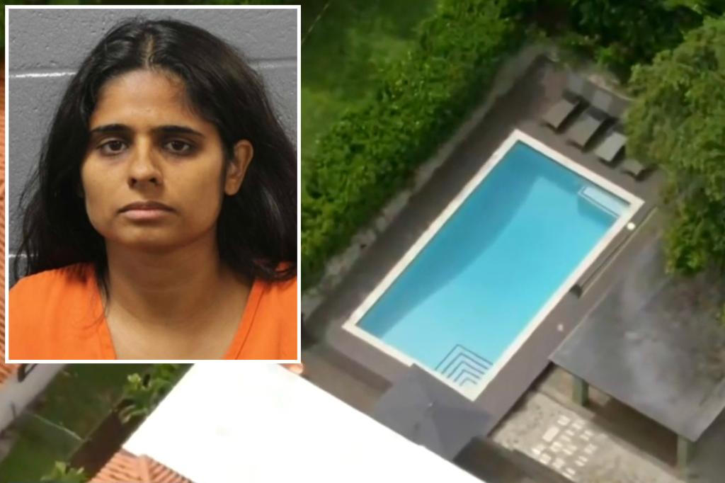 Oklahoma doctor Neha Gupta charged with murdering her 4-year-old daughter and making it appear as a drowning in a Florida pool