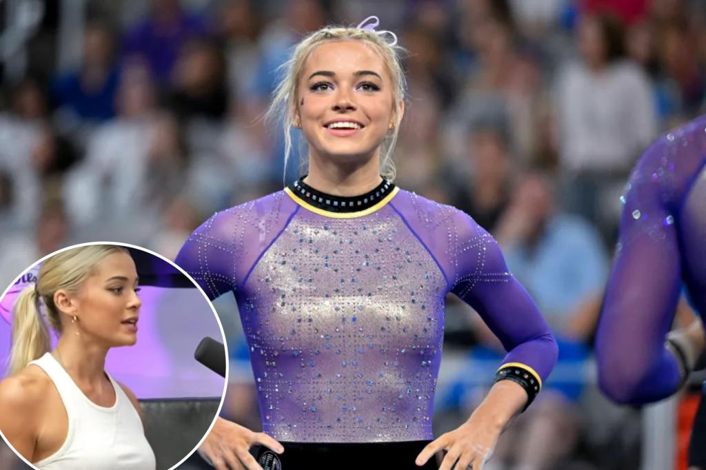 Olivia Dunne talks about the injury that shattered her Olympic dreams