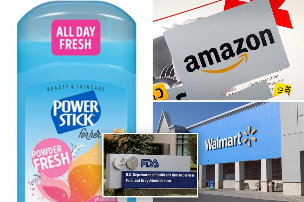 Over 67,000 deodorant products from Walmart, Dollar Tree, and Amazon have been recalled.