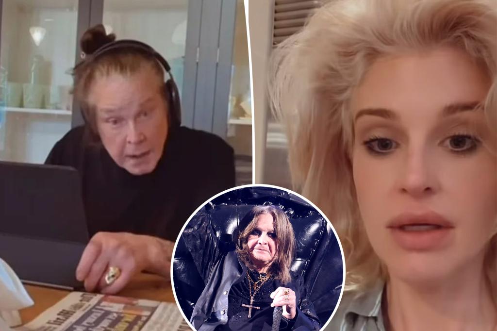 Ozzy Osbourne captured sharing a meal with family in touching last video days before passing away